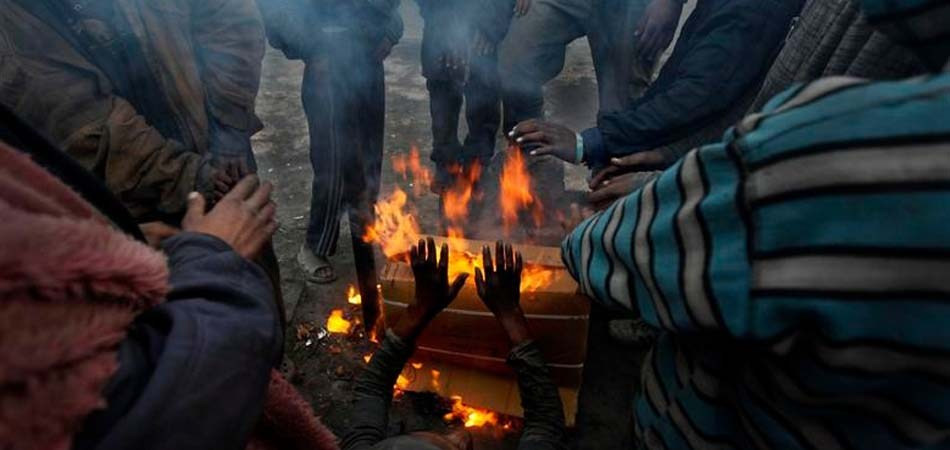 अचानक चिसो बढेपछि जनजीवन प्रभावित
