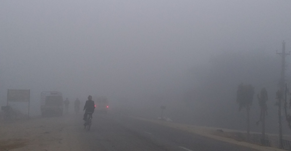 बाक्लो हुस्सुले तराईको हवाई यातायात अवरुद्ध