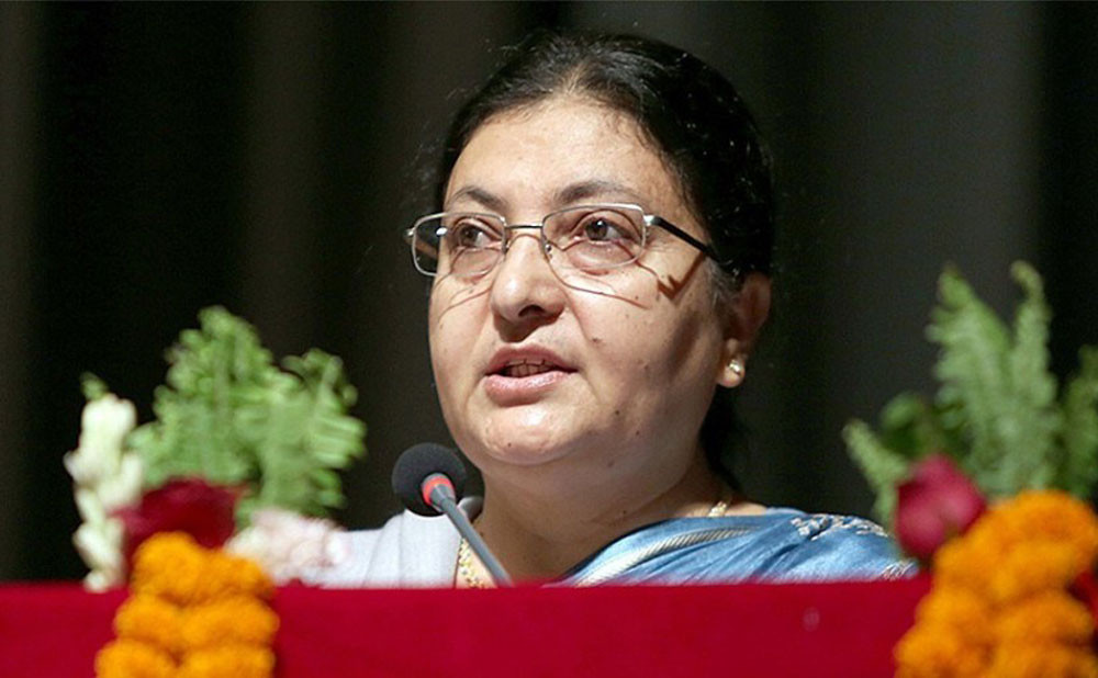 सबै नेपालीबीच आपसी सद्भाव, सहिष्णुता र बन्धुत्वको भावना अभिवृद्धि होस्- राष्ट्रपति