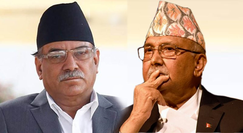 बालुवाटारमा प्रधानमन्त्री प्रचण्ड–ओली भेट, गठबन्धन बचाउन अन्तिम कसरत