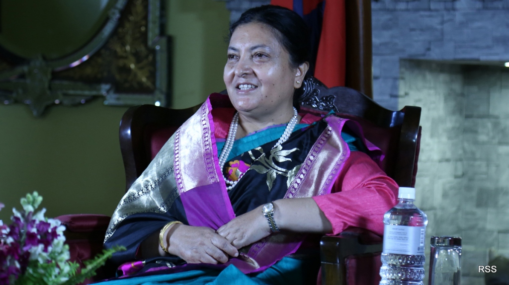 नेकपा विवादमा राष्ट्रपति जहिल्यै सक्रिय