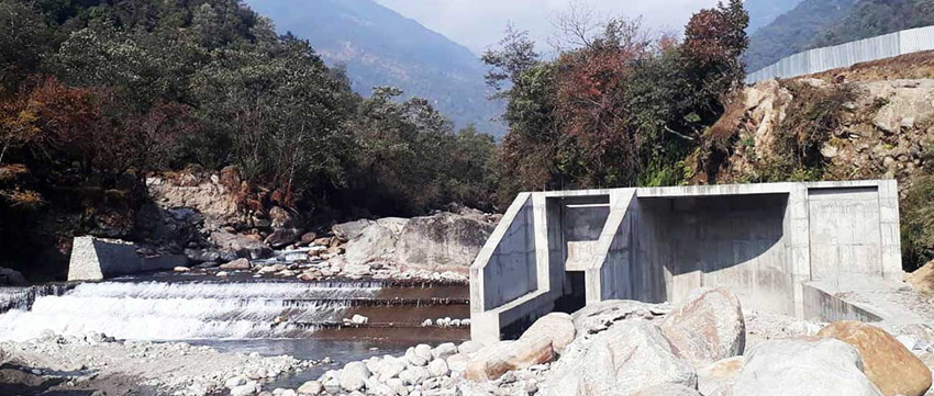 तामाकोसी सहायक आयोजनाको रुपमा बन्दैछ रोल्वालिङ खोला जलविद्युत