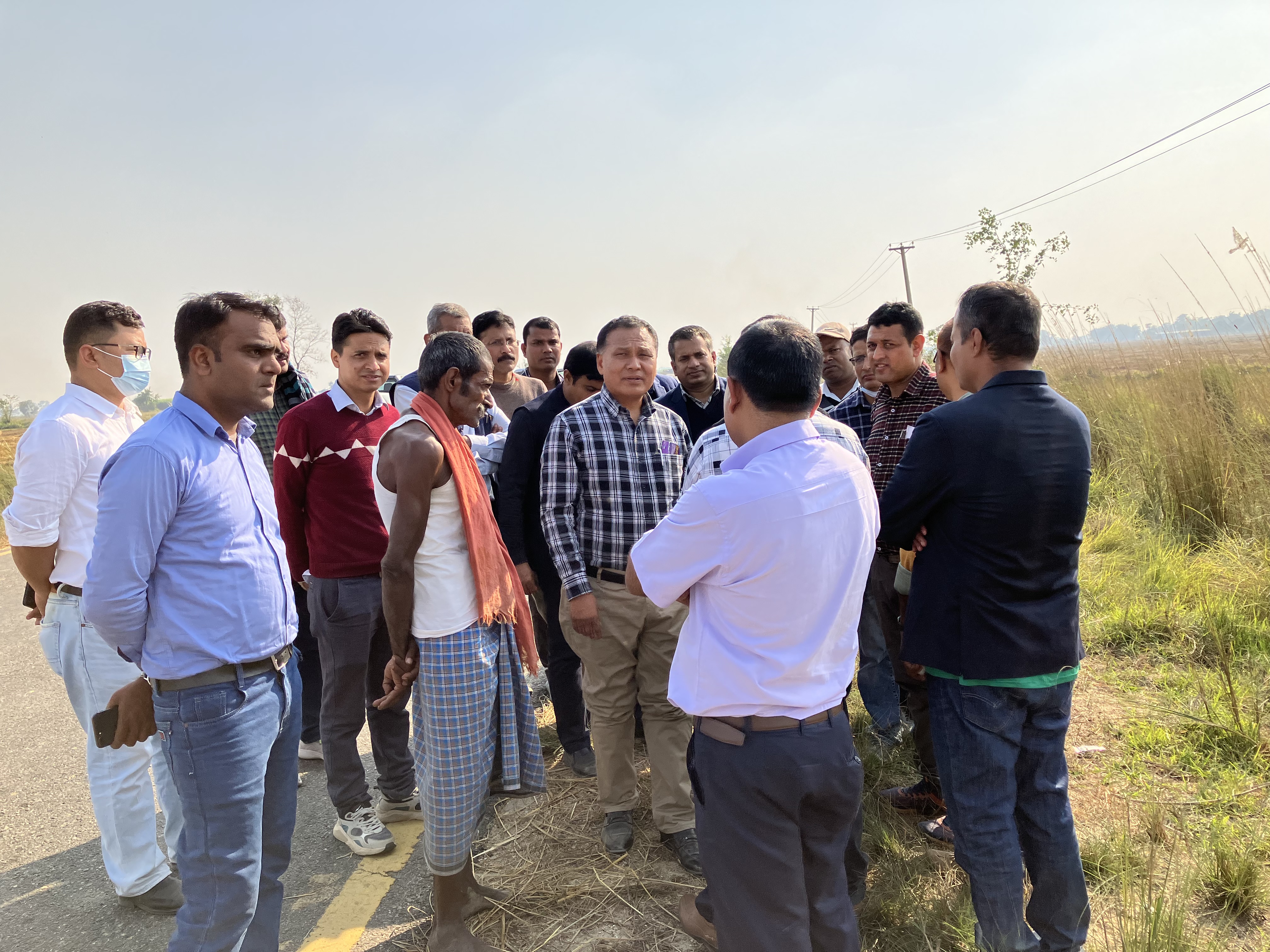 मधेस प्रदेशमा उच्च क्षमताको प्रसारण लाइन करिडोर निर्माण गर्दै विद्युत् प्राधिकरण