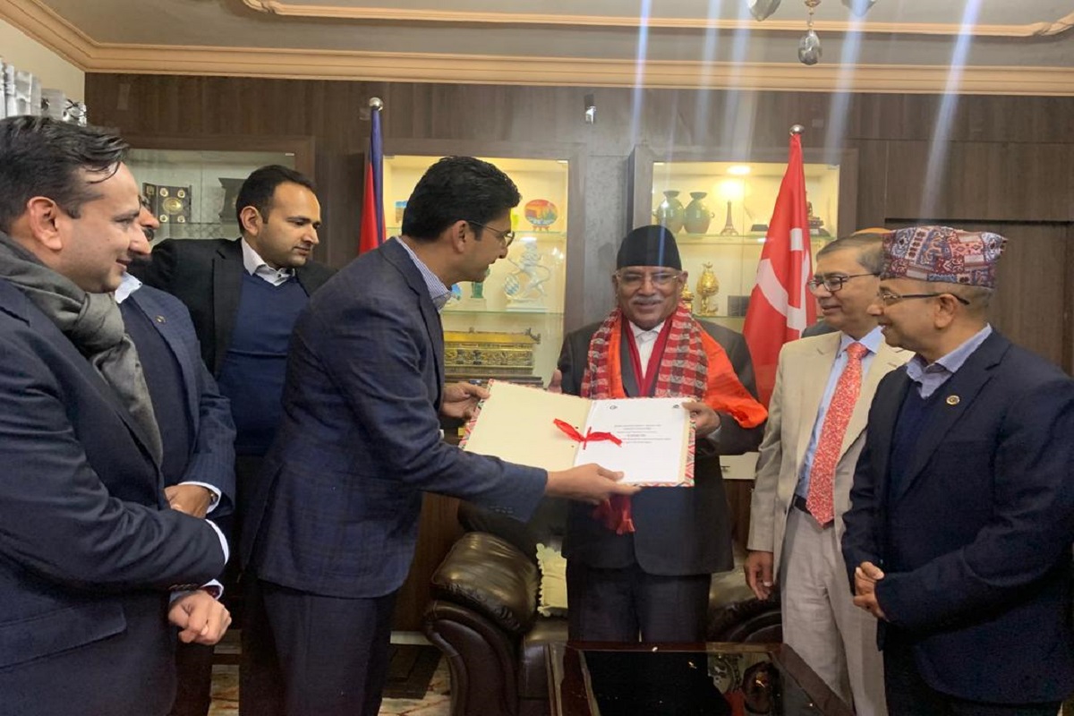 नवनियुक्त प्रधानमन्त्री प्रचण्डसमक्ष सीएनआईले टक्र्यायो अर्थतन्त्र सुधार्ने सुझाव