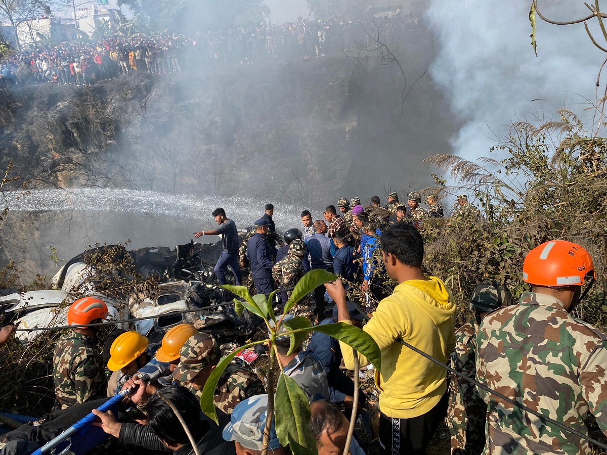 बिहानैबाट पुन: थालियो विमान दुर्घटनाको उद्धारकार्य