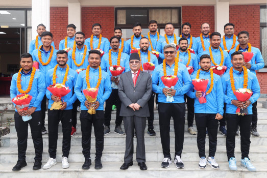 विश्वकप छनोटमा सफलता दिलाउने खेलाडीलाई बाँडिँदै जनही ३ लाख नगद पुरस्कार