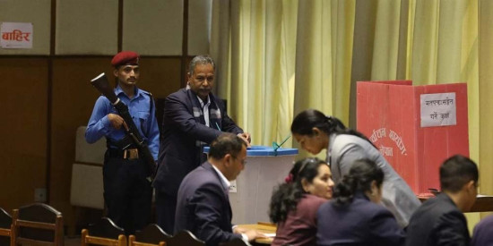 उपराष्ट्रपति पदका लागि मतदान सुरु