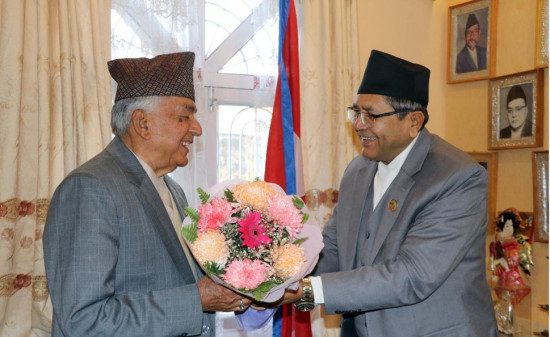 नवनिर्वाचित राष्ट्रपतिलाई सभामुखको बधाई