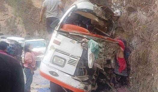 सिन्धुली बस दुर्घटना अपडेट: ६ जनाको मृत्यु, २८ घाइते