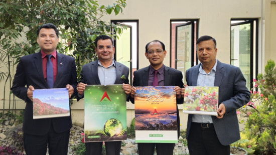 नबिल बैंकको क्यालेन्डरमा जलवायु परिवर्तनसम्बन्धी सचेतना
