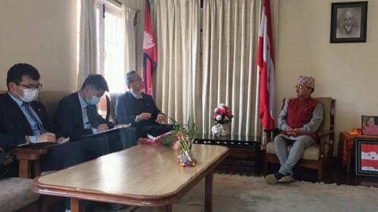 कांग्रेस उपसभापति खड्का र चिनियाँ राजदूतबीच भेटवार्ता