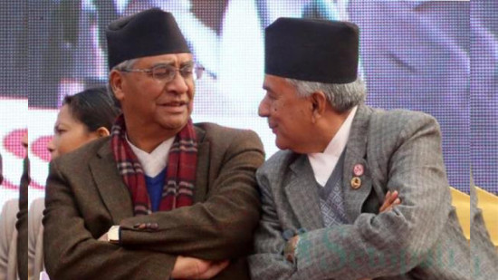 राष्ट्रपतिमा विजयी भएकोमा पौडेललाई देउवाको बधाई