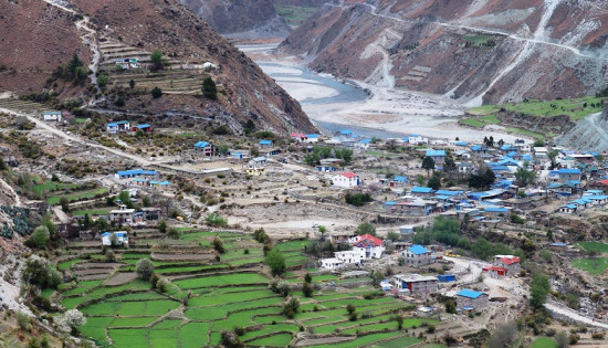 ठूलो बजारको रुपमा विकास हुँदै डोल्पाको बगर क्षेत्र