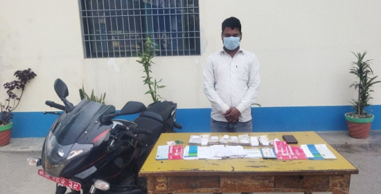 विराटनगरबाट हुन्डी कारोबारमा संलग्न रहेको आरोपमा एक जना पक्राउ