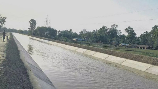 महाकाली सिंचाइ नहर परीक्षण भयो, पानी आएन