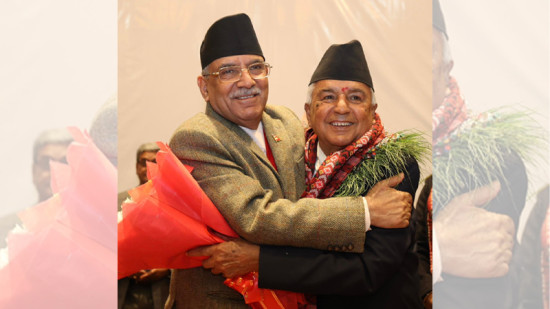 नवनिर्वाचित राष्ट्रपतिलाई प्रधानमन्त्री प्रचण्डको बधाई 