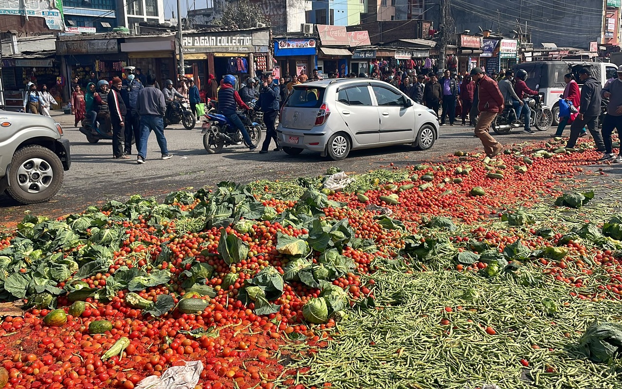 तरकारी फ्याँक्ने किसानलाई रविको सन्देश– दर्दनाक अवस्था अन्त्य गर्न लागिपर्छौं