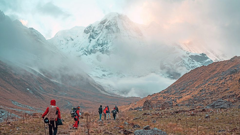 अन्नपूर्ण पदमार्गमा तीन महिनामा साढे दुई हजार पर्यटक