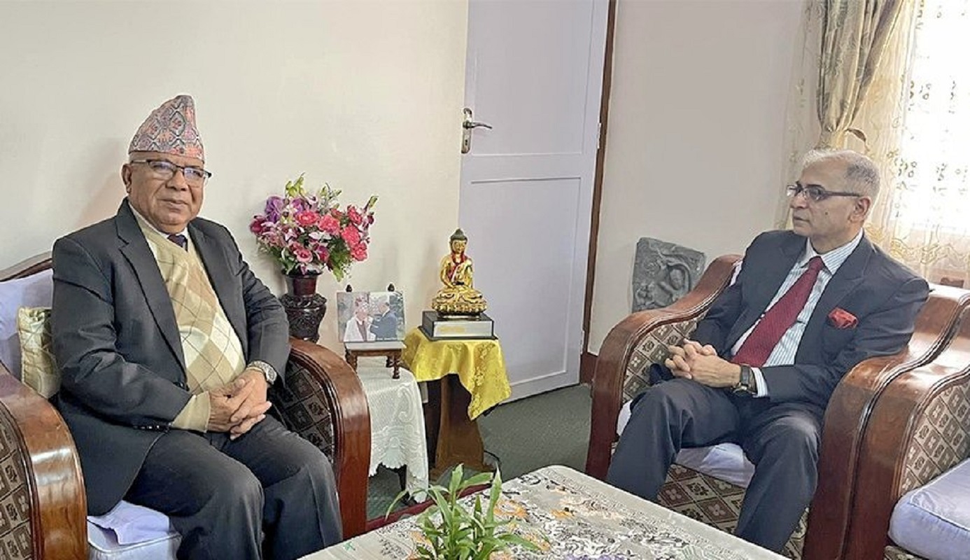 माधव नेपाल र भारतीय विदेश सचिव क्वात्राबीच भेटवार्ता