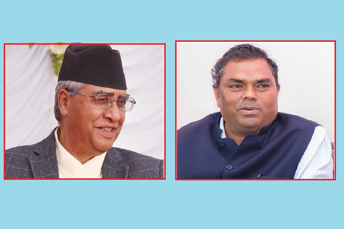 देउवा निवास धुम्बाराही पुगे उपेन्द्र यादव