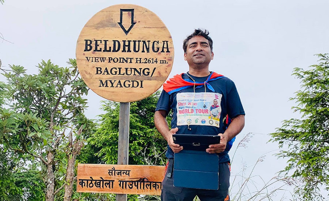 एक सय ५० देशका राष्ट्रगान गाउने रामजीको 'विश्व यात्रा'
