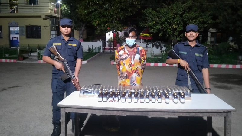 ई-रिक्सामा लागूऔषधसहित वीरगञ्जबाट एक जना पक्राउ