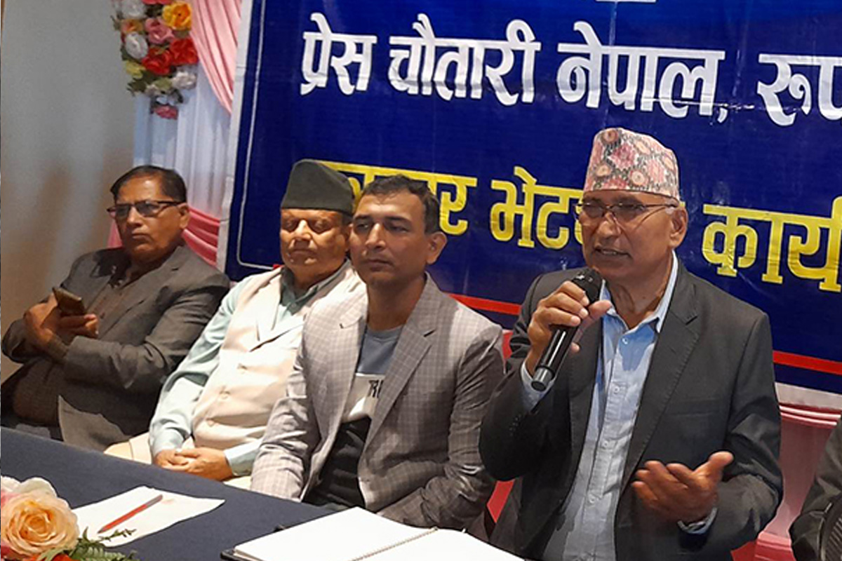 मुलुक अस्थिरताको चक्रव्यूहमा फस्ने जोखिम बढ्दै छ : विष्णु पौडेल