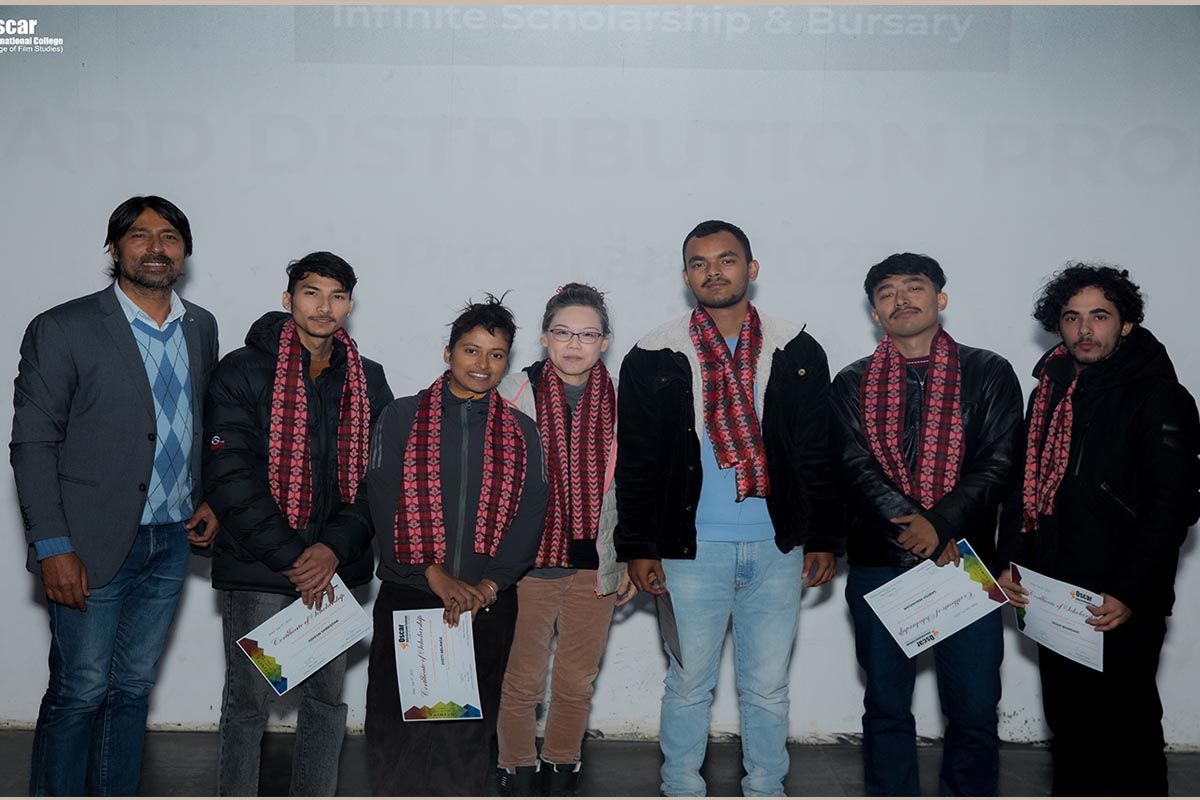 अस्कर कलेजका विद्यार्थीलाई सिंगापुरबाट इन्फानाइट स्टुडियोको छात्रवृत्ति