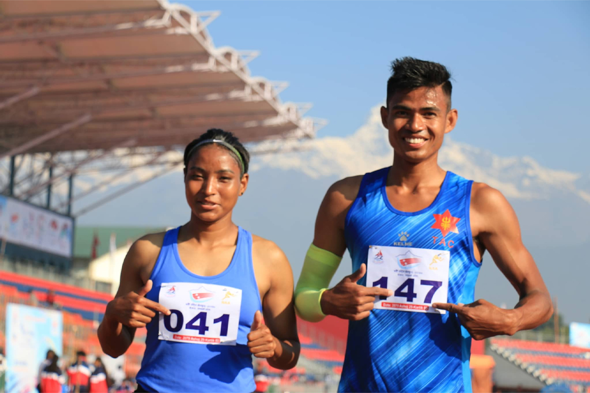 सैनिक बन्न सुरु गरेको दौडले दिलायो स्वर्णसहितको कीर्तिमान
