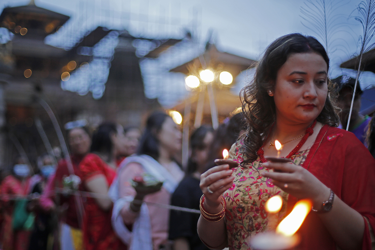 श्रीकृष्ण जन्माष्टमी : कृष्ण मन्दिरमा भक्तजनको भिड [तस्बिरहरू]