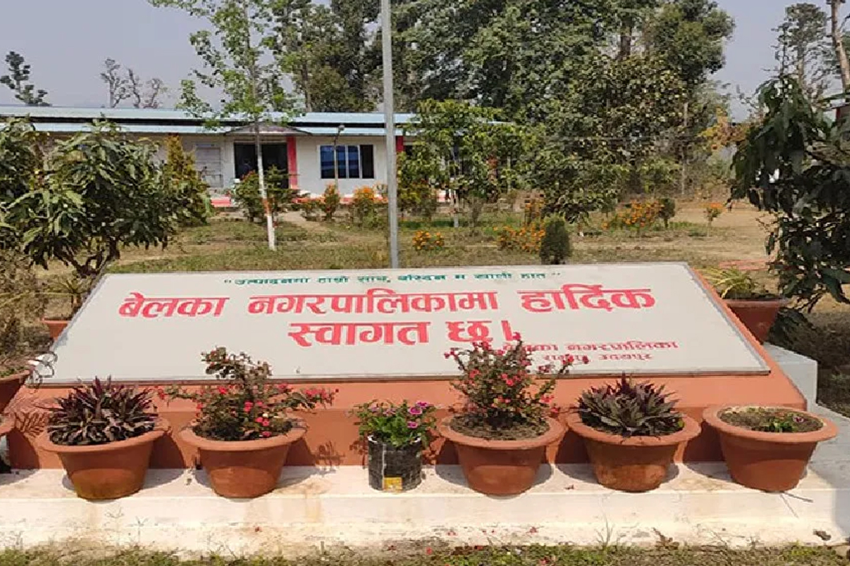 तरकारी जोनका रुपमा स्थापित बेलका नगरपालिका