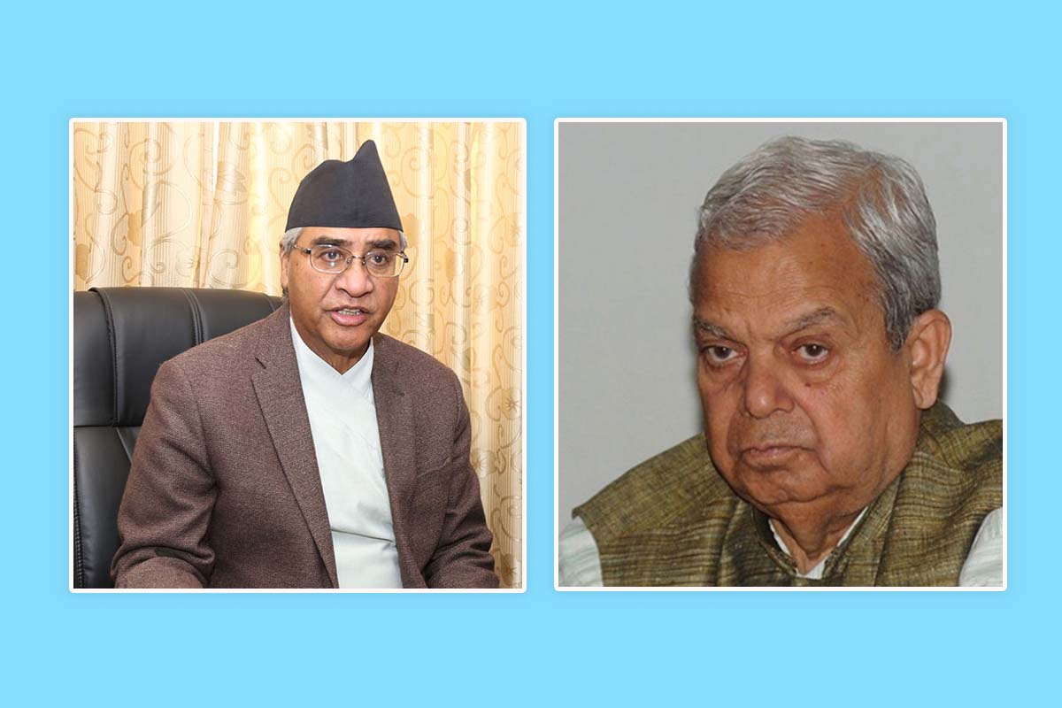महन्थलाई राष्ट्रपतिमा समर्थन माग्दै देउवा निवास पुगे लोसपा नेताहरु