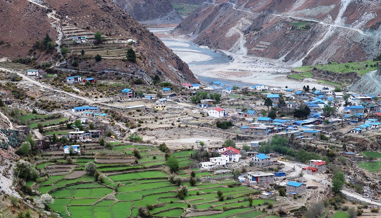 ठूलो बजारको रुपमा विकास हुँदै डोल्पाको बगर क्षेत्र