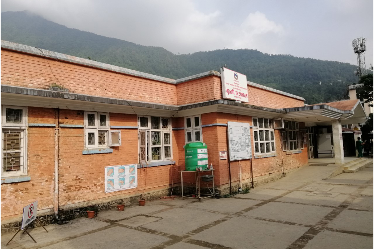 गुल्मी अस्पतालबाटै हाडजोर्नीको विशेषज्ञ सेवा