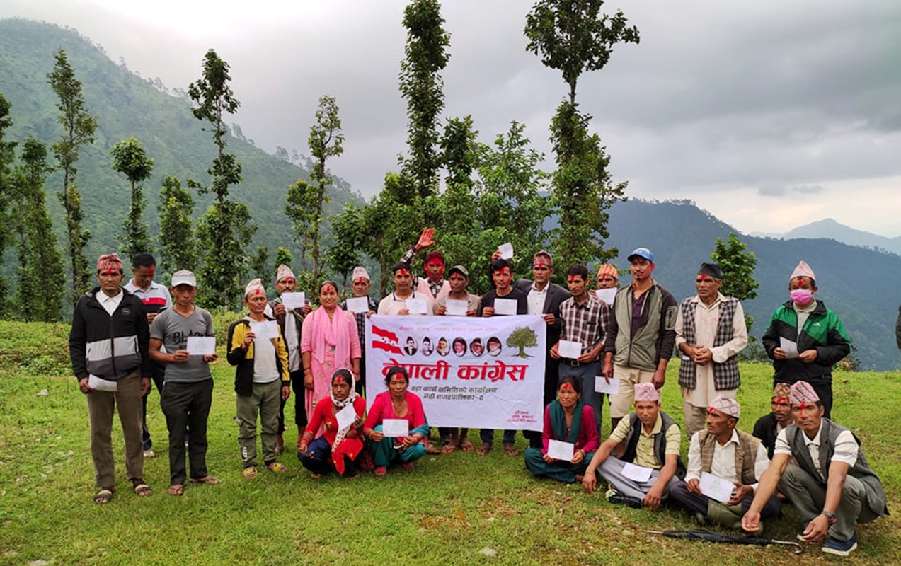 जाजरकोटमा कांग्रेसको वडा अधिवेशन : सभापति र प्रतिनिधि सर्वसम्मत, नेतृत्वमा महिला सहभागिता शून्य