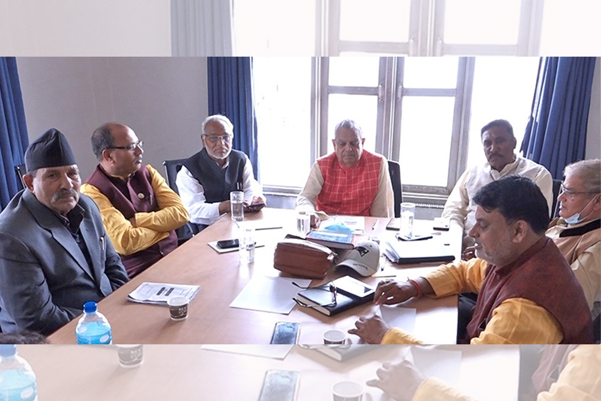 राष्ट्रपति निर्वाचनबारे छलफल गर्न देउवालाई भेट्दै लोसपा