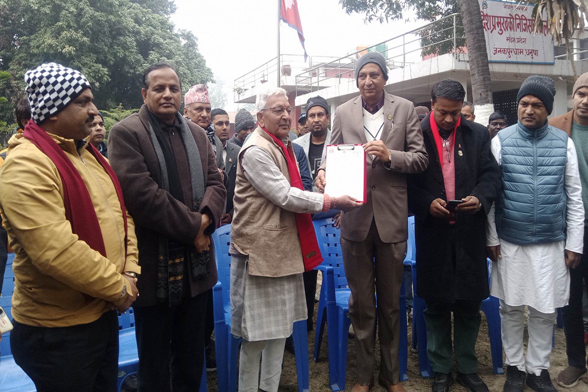 मधेस प्रदेशको मुख्यमन्त्री नियुक्त भए जसपा नेता यादव