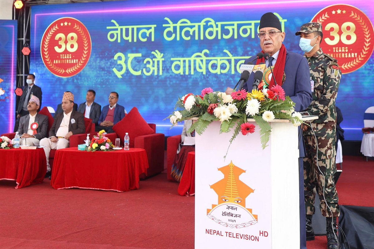सञ्चार नीति लोकतन्त्र प्रतिकूल नहुने प्रधानमन्त्री प्रचण्डको प्रतिबद्धता