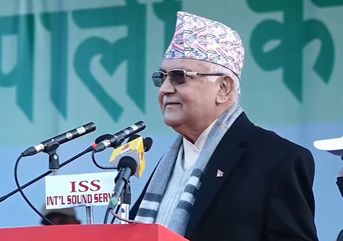 निर्वाचन नहुँदासम्म संसद् अवरोध कायमै रहन्छ : ओली