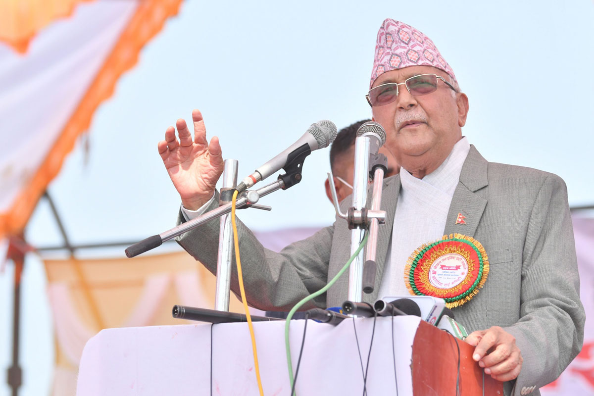 डडेलधुरामा कर्ण मल्ललाई एमालेको समर्थन कायमै छ: ओली