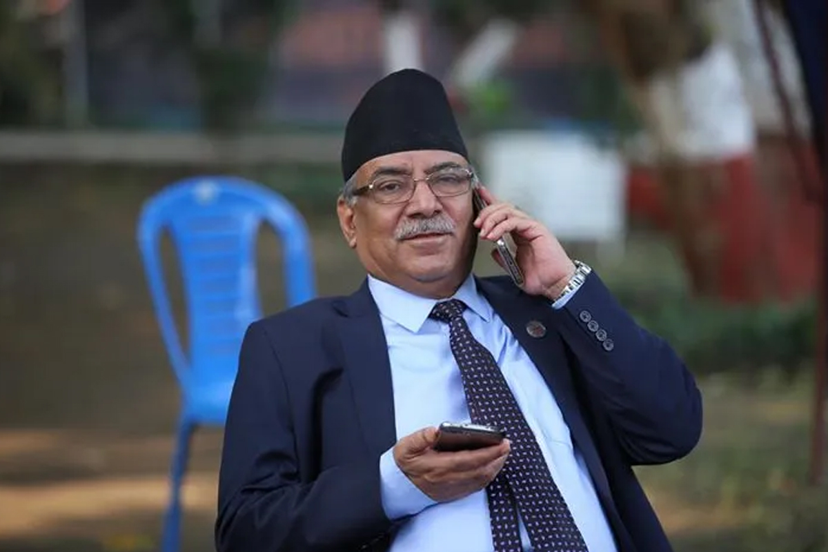 माधवसँगको भेटपछि के भने प्रचण्डले?