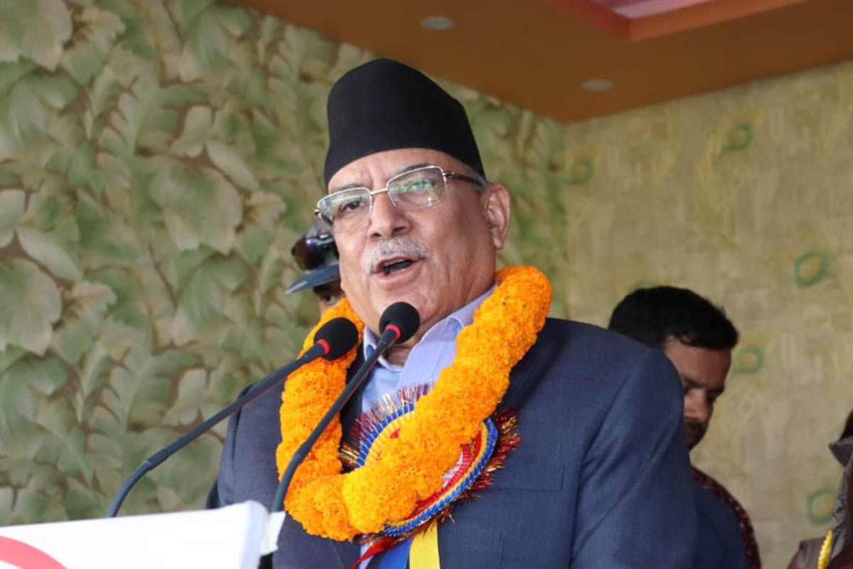 प्रेस स्वतन्तत्रा र पत्रकारको हितप्रति सरकार संवेदनशील छ : प्रधानमन्त्री दाहाल