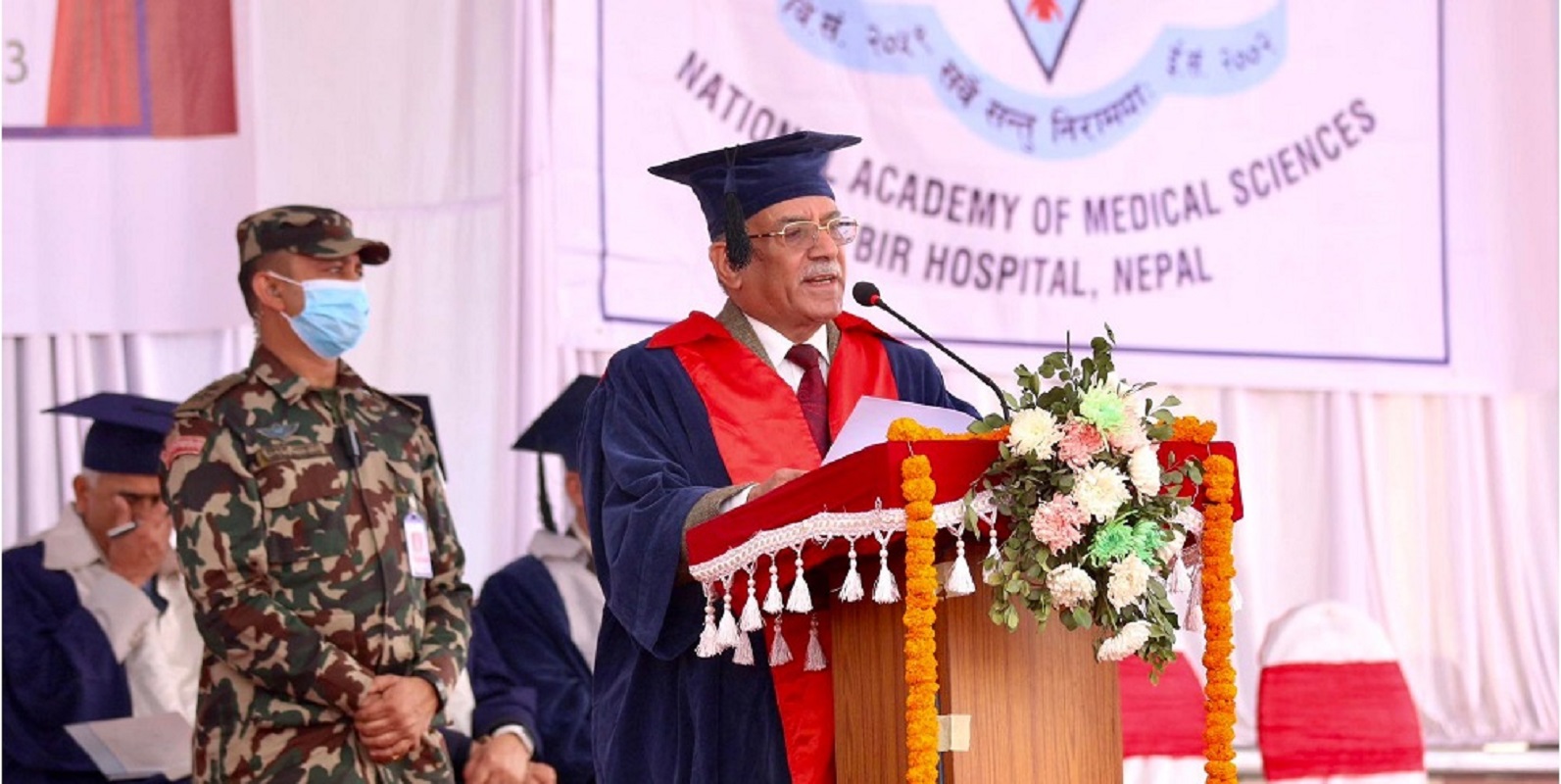 सरकारी स्वास्थ्य संस्था र प्रतिष्ठानको बेथिति हटाउन शल्यक्रिया अपरिहार्य : प्रधानमन्त्री प्रचण्ड