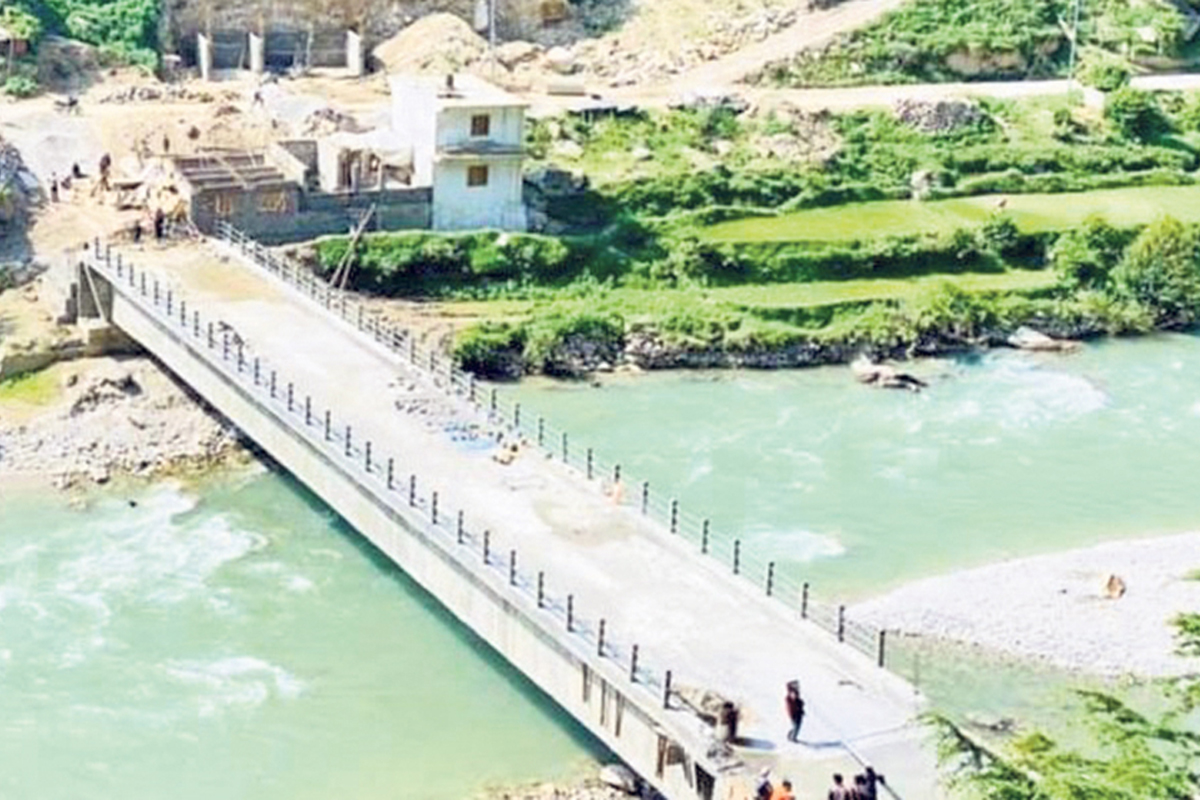 तीलाको पुलले जुम्लामा ल्याएको खुसी