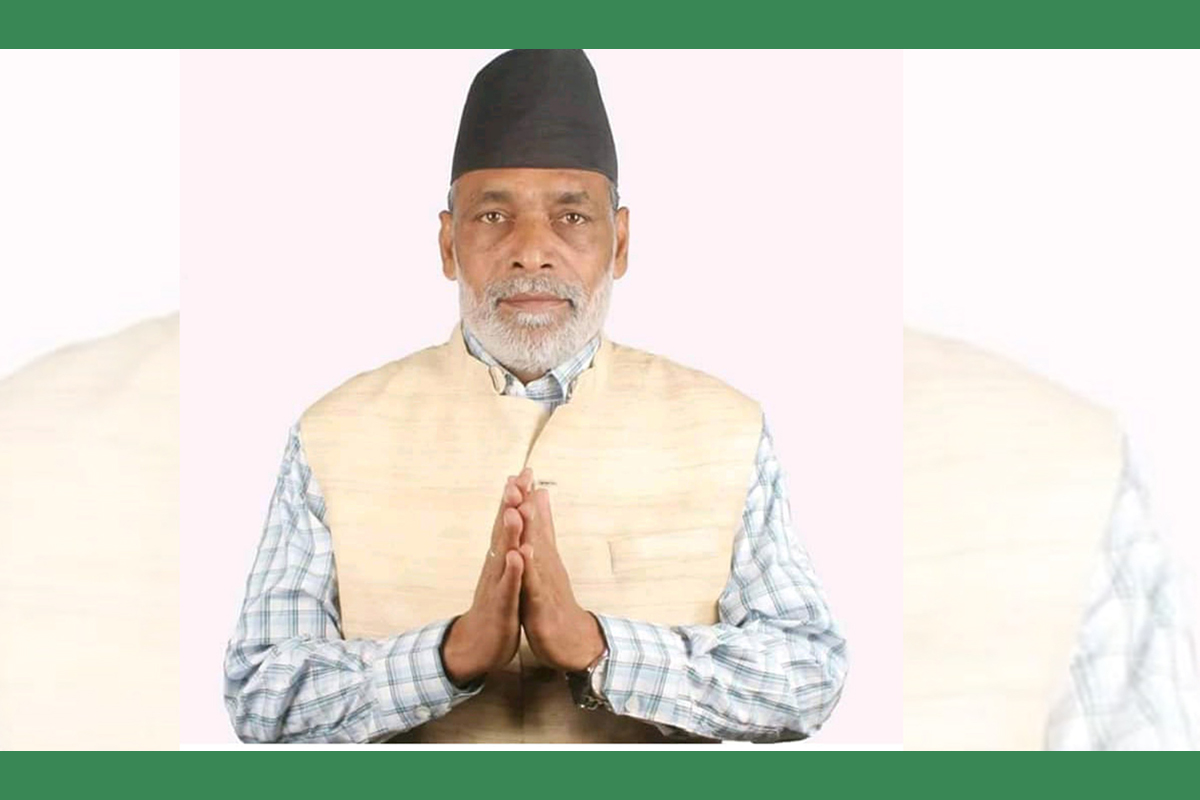 धादिङ–२ बाट कांग्रेसका रामनाथ अधिकारी विजयी