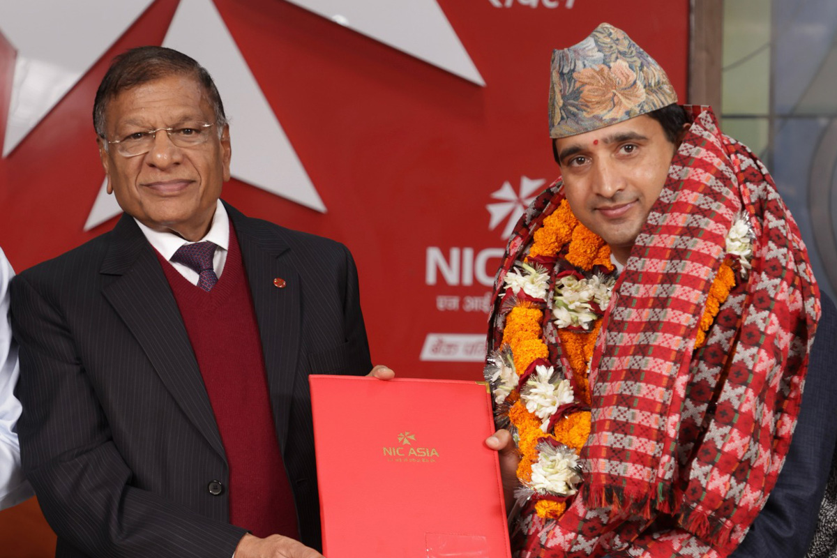 एनआईसी एसियाको सीईओमा दोहोरिए रोशन न्यौपाने