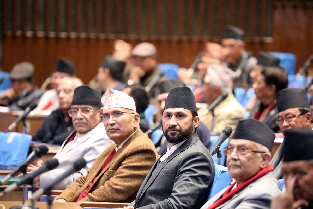 हत्या अभियुक्त संसद् बैठकमा उपस्थित भएको भन्दै कांग्रेसको ध्यानाकर्षण