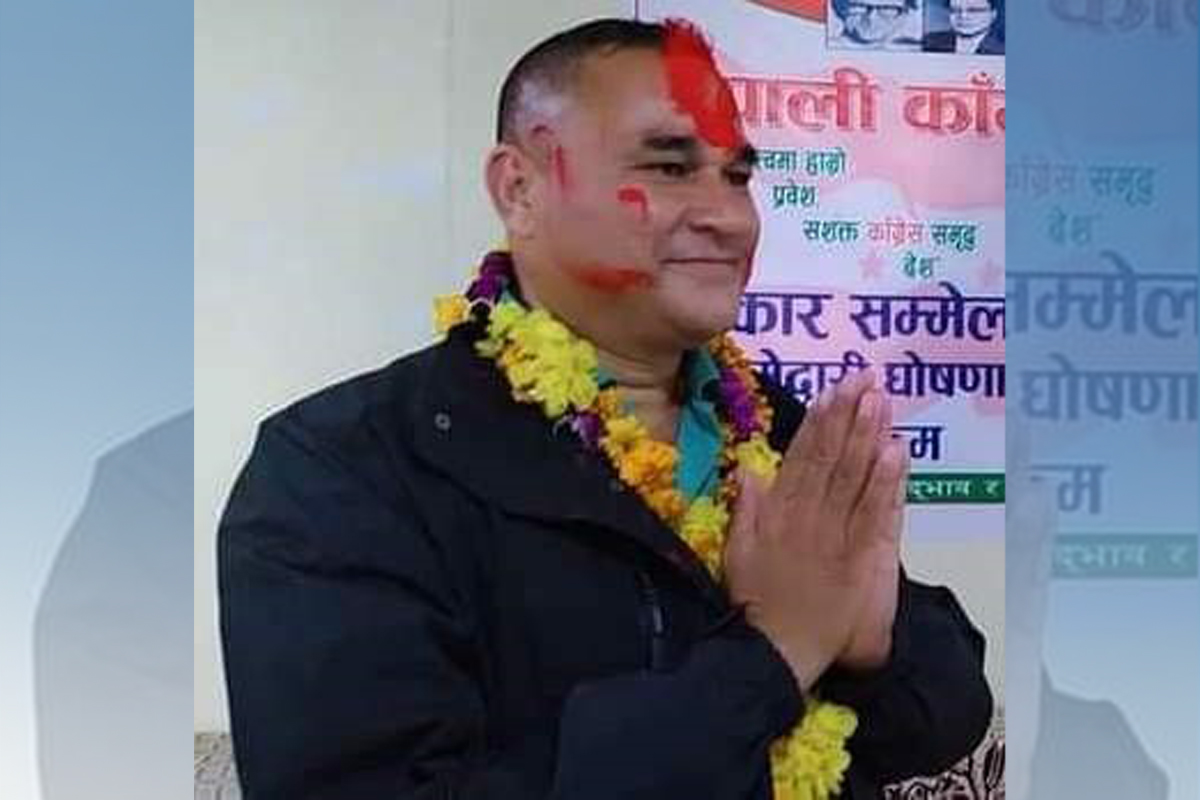 सुदूरपश्चिम प्रदेशसभा कांग्रेस संसदीय दलको नेता चुनिए शाह