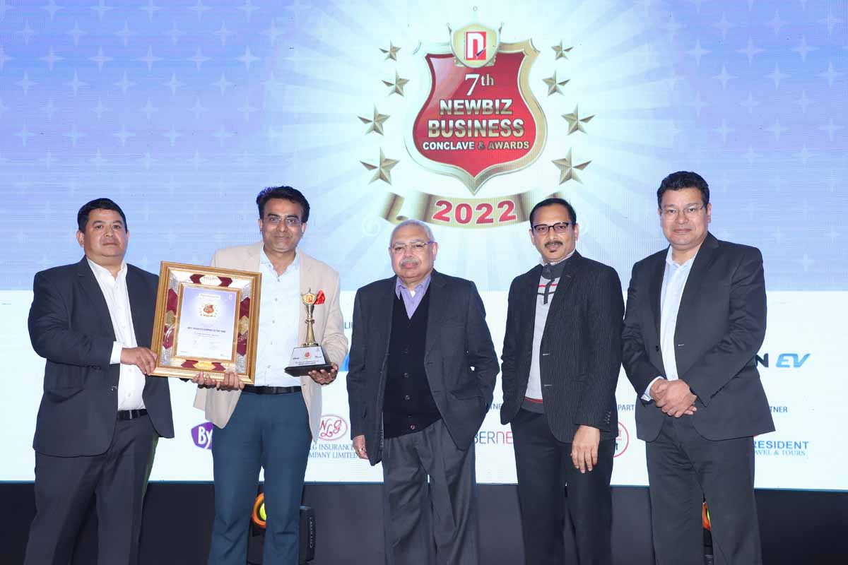 शिवम् सिमेन्टलाई ‘बेस्ट म्यानेज्ड कम्पनी अफ द इयर २०२२’ अवार्ड