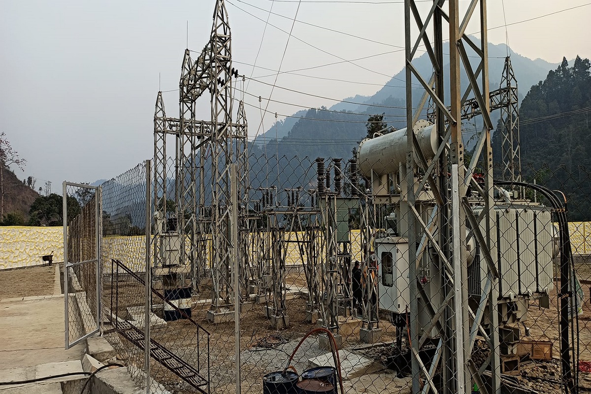 तनहुँको सराङघाट सबस्टेसन सञ्चालनमा